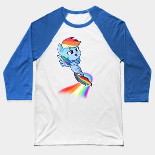 Chibi Rainbow Dash Baseball T-Shirt